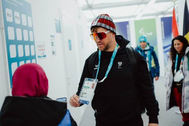 PARALYMPICS - Winter Paralympics Milano Cortina 2026 CORTINA D AMPEZZO,ITALY,03.MAR.26 - PARALYMPICS - Paralympic Winter games, Winterspiele,Spiele, Summer games Milano Cortina 2026, preview. Image shows Rene Eckhart (AUT).  GEPAxpictures xAlexanderxSolc