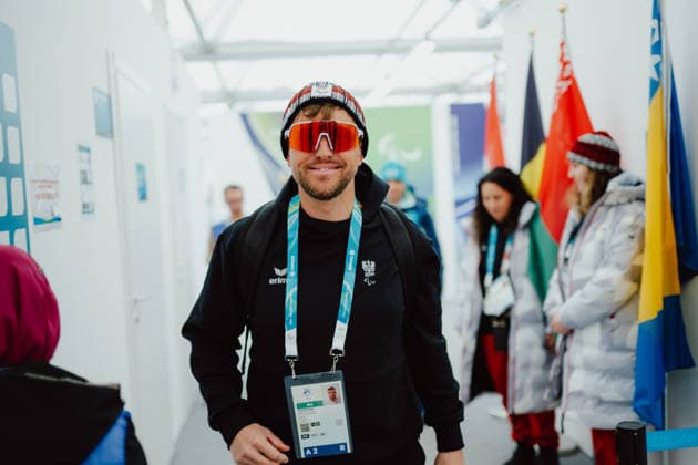 PARALYMPICS - Winter Paralympics Milano Cortina 2026 CORTINA D AMPEZZO,ITALY,03.MAR.26 - PARALYMPICS - Paralympic Winter games, Winterspiele,Spiele, Summer games Milano Cortina 2026, preview. Image shows Rene Eckhart (AUT).  GEPAxpictures xAlexanderxSolc