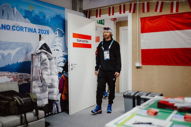 PARALYMPICS - Winter Paralympics Milano Cortina 2026 CORTINA D AMPEZZO,ITALY,03.MAR.26 - PARALYMPICS - Paralympic Winter games, Winterspiele,Spiele, Summer games Milano Cortina 2026, preview. Image shows a member of team Austria.  GEPAxpictures xAlexanderxSolc