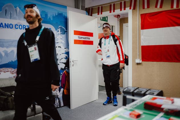 PARALYMPICS - Winter Paralympics Milano Cortina 2026 CORTINA D AMPEZZO,ITALY,03.MAR.26 - PARALYMPICS - Paralympic Winter games, Winterspiele,Spiele, Summer games Milano Cortina 2026, preview. Image shows Markus Schmidhofer (AUT).  GEPAxpictures xAlexanderxSolc
