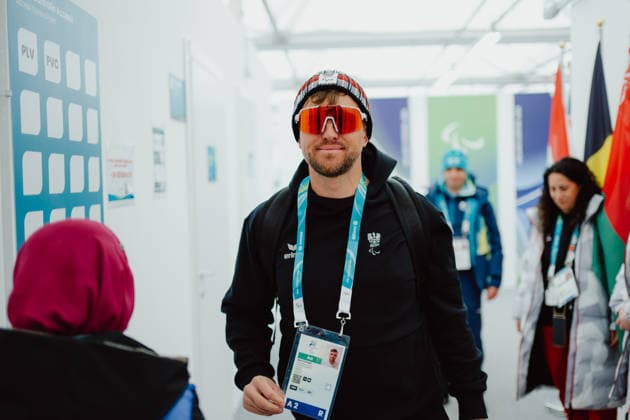 PARALYMPICS - Winter Paralympics Milano Cortina 2026 CORTINA D AMPEZZO,ITALY,03.MAR.26 - PARALYMPICS - Paralympic Winter games, Winterspiele,Spiele, Summer games Milano Cortina 2026, preview. Image shows Rene Eckhart (AUT).  GEPAxpictures xAlexanderxSolc