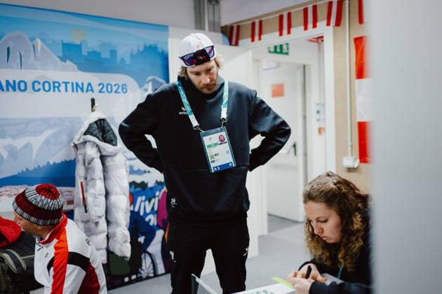PARALYMPICS - Winter Paralympics Milano Cortina 2026 CORTINA D AMPEZZO,ITALY,03.MAR.26 - PARALYMPICS - Paralympic Winter games, Winterspiele,Spiele, Summer games Milano Cortina 2026, preview. Image shows a member of team Austria.  GEPAxpictures xAlexanderxSolc