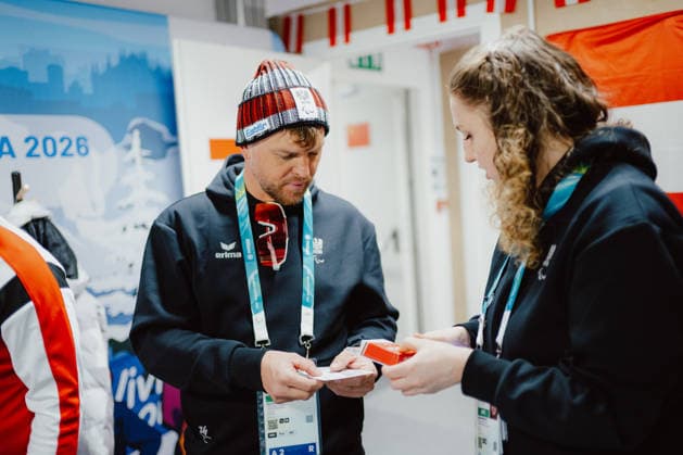 PARALYMPICS - Winter Paralympics Milano Cortina 2026 CORTINA D AMPEZZO,ITALY,03.MAR.26 - PARALYMPICS - Paralympic Winter games, Winterspiele,Spiele, Summer games Milano Cortina 2026, preview. Image shows Rene Eckhart (AUT).  GEPAxpictures xAlexanderxSolc