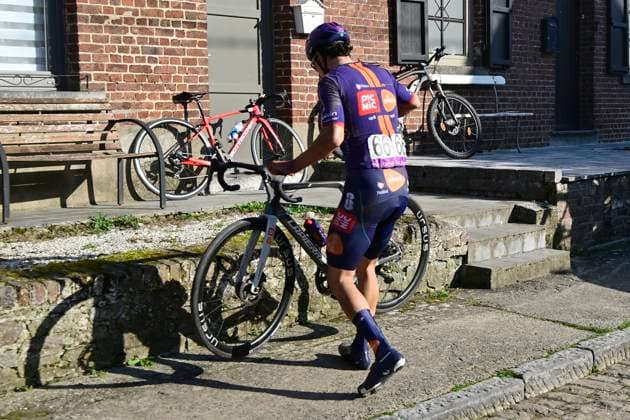 Ename Grand Prix Le Samyn 2026 Cycling Race DOUR, BELGIUM - MARCH 03 : Renard-Haquin Henri-Francois (FRA) of Team Picnic PostNL during the 58th edition of Ename Grand Prix Le Samyn an UCI Class 1.1 one day cycling road race for Men Elite of km with start in Quaregnon and finish in Dour on March 3, 2026 in Dour, Belgium, 03 03 2026 ( Motordriver Kenny Verfaillie - Dour Belgium  Copyright: xJanxDexMeuleneirx