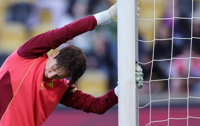 Ann-Katrin Berger , WM-Qualifikation , Frauen-Nationalmannschaft , Deutschland-Slowenien , Fußball , in den Rudolf Harbig Stadion, in Dresden , Sachsen , Deutschland. März 03 , 2026 . Photo by: Davide Elias IPA Photo Pressefoto DENL Copyright: xDavidexEliasx