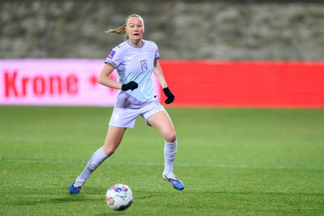 260303 Frida Maanum of Norway during the FIFA Women s World Cup Qualifier football match between Austria and Norway on March 3, 2026 in Vienna. Photo: Marius Simensen BILDBYRAN COP 238 MM0059 bbeng dam vm-kval vm-kvalifisering kvinner vm-kvalik football fotball fotboll landskamp soccer FIFA World Cup, WM, Weltmeisterschaft, Fussball qualifier norge norway austria osterrike Copyright: MARIUSxSIMENSEN BB260303BB206