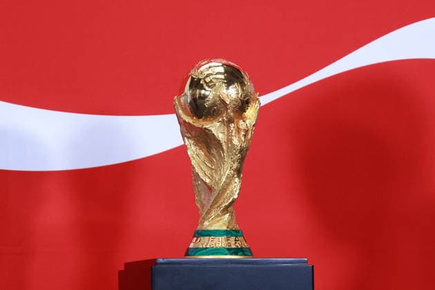 The FIFA World Cup, WM, Weltmeisterschaft, Fussball Trophy at Claudia Sheinbaum s press conference, PK, Pressekonferenz in Mexico MEXICO CITY, MEXICO - MARCH 03: The FIFA World Cup Trophy is displayed after a press conference by the Mexican President Claudia Sheinbaum, at the National Palace, in Mexico City, Mexico on March 03, 2026. The FIFA World Cup Trophy continues its journey through Mexico as part of the official Trophy Tour. Daniel Cardenas Anadolu Mexico City Mexico. Editorial use only. Please get in touch for any other usage.  Copyright: x2026xAnadoluxDanielxCardenasx