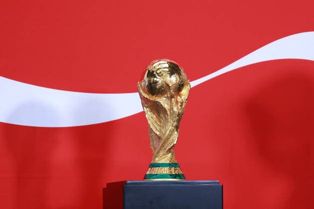 The FIFA World Cup, WM, Weltmeisterschaft, Fussball Trophy at Claudia Sheinbaum s press conference, PK, Pressekonferenz in Mexico MEXICO CITY, MEXICO - MARCH 03: The FIFA World Cup Trophy is displayed after a press conference by the Mexican President Claudia Sheinbaum, at the National Palace, in Mexico City, Mexico on March 03, 2026. The FIFA World Cup Trophy continues its journey through Mexico as part of the official Trophy Tour. Daniel Cardenas Anadolu Mexico City Mexico. Editorial use only. Please get in touch for any other usage.  Copyright: x2026xAnadoluxDanielxCardenasx