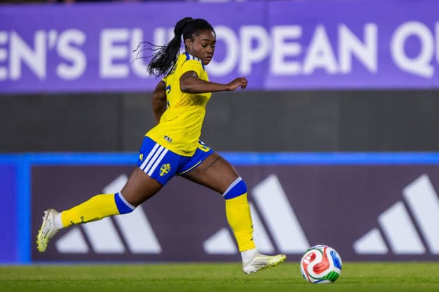 260303 during the Women s FIFA World Cup, WM, Weltmeisterschaft, Fussball Qualifier football match between between Italy and Sweden on March 3, 2026 in Reggio Calabria. Photo: Ludvig Thunman BILDBYRAN kod LT LT0780 fotboll football soccer fotball vm-kval kval fifa womens world cup qualifier qualifier italien italy sverige sweden dam bbeng Copyright: LUDVIGxTHUNMAN BB260303LT041