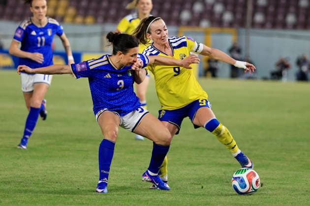 REGGIO CALABRIA, ITALY 20260303 Sweden s Kosovare Asllani during the World Cup qualifying match between Italy and Sweden at Stadio Oreste Granillo in Reggio Calabria.