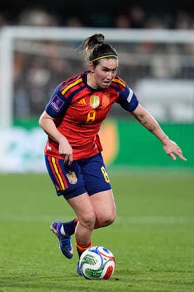 March 3, 2026, Castellon, Castellon, Spain: Mariona Caldentey of Spain in action during the European WomenÃ¢â‚¬â ¢s qualifiers for the FIFA WomenÃ¢â‚¬â ¢s World Cup 2027, League Phase MD1, football match played between Spain and Iceland at Estadio SkyFi Castalia on March 03, 2026, in Castellon, Spain. Castellon Spain - ZUMAa181 20260303_zaa_a181_080 Copyright: xDennisxAgyemanx