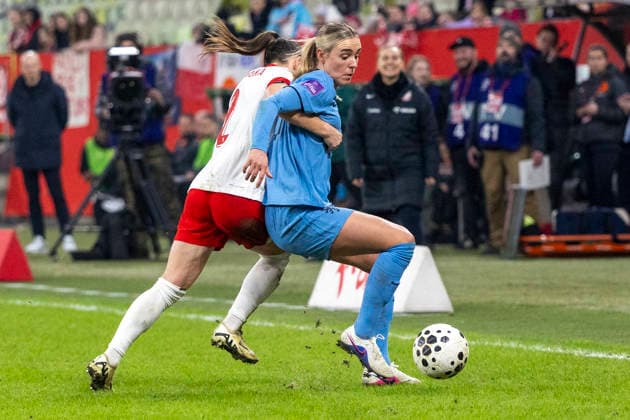 Poland v Netherlands - 2027 FIFA Women s World Cup Qualifier Jill Roord during the 2027 FIFA Women s World Cup Qualifier match between Poland and Netherlands at Polsat Plus Arena on March 03, 2026 in Gdansk, Poland. Gdansk Poland  Copyright: xAndrzejxIwanczukx originalFilename:iwanczuk-polandvn260303_npwYv.jpg