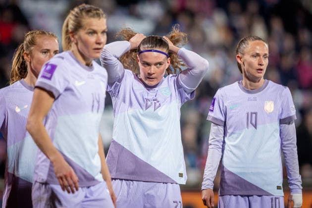 AUSTRIA - NORWAY WOMEN Signe Gaupset of Norway during the league phase of 2027 FIFA Women s World Cup European Qualifiers League A football match between Austria and Norway. BSFZ Arena, Vienna, Austria, March 03, 2026. Photo by Branislav Racko Copyright: xx 080A1116