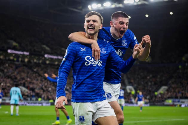 Everton v Burnley, Premier League Everton midfielder Kiernan Dewsbury-Hall (22) scores a GOAL 2-0 and celebrates during the Everton v Burnley Premier League match at the Hill Dickinson Stadium, Liverpool, England on 3 March 2026 Credit: Phil Duncan Every Second Media Editorial use only. All images are copyright Every Second Media Limited. No images may be reproduced without prior permission. All rights reserved. Premier League and Football League images are subject to licensing agreements with Football DataCo Limited. see https: www.football-dataco.com Copyright: xIMAGO EveryxSecondxMediax ESM-1837-0032 PhilxDuncanx xEveryxSecondxMediax