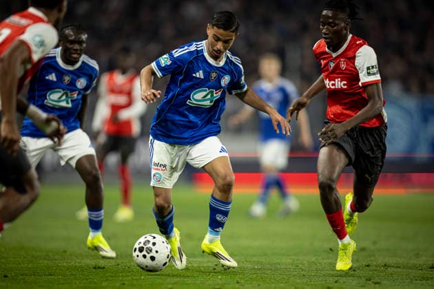 FOOTBALL : Racing Strasbourg (RCS) vs Reims - Coupe de France - Strasbourg - 03 03 26 Gessime Yassine 80 (RCS)  Copyright: xelyxandroxcegarrax