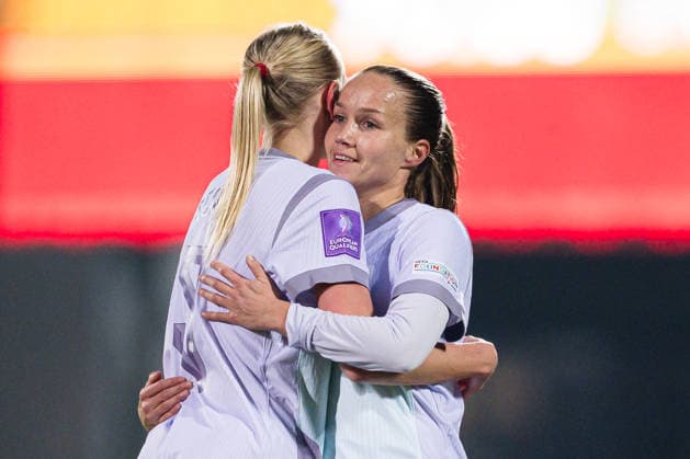 260303 Guro Reiten of Norway after the FIFA Women s World Cup Qualifier football match between Austria and Norway on March 3, 2026 in Vienna. Photo: Marius Simensen BILDBYRAN COP 238 MM0059 austria bbeng dam FIFA World Cup, WM, Weltmeisterschaft, Fussball qualifier football fotball fotboll landskamp norge norway soccer vm-kval vm-kvalifisering kvinner vm-kvalik osterrike Copyright: MARIUSxSIMENSEN BB260303BB882