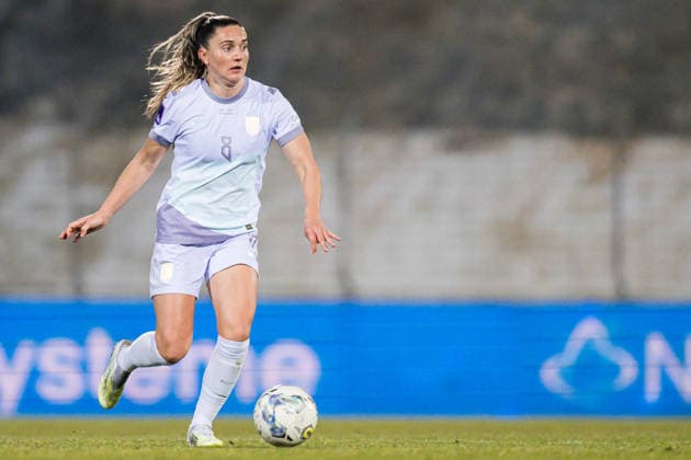 260303 Vilde Boe Risa of Norway during the FIFA Women s World Cup Qualifier football match between Austria and Norway on March 3, 2026 in Vienna. Photo: Marius Simensen BILDBYRAN COP 238 MM0059 austria bbeng dam FIFA World Cup, WM, Weltmeisterschaft, Fussball qualifier football fotball fotboll landskamp norge norway soccer vm-kval vm-kvalifisering kvinner vm-kvalik osterrike Copyright: MARIUSxSIMENSEN BB260303BB887