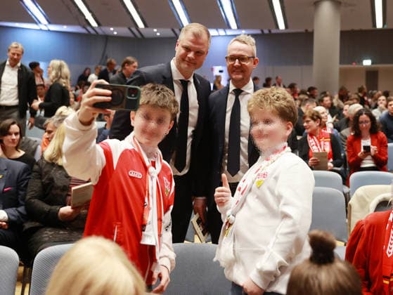 03.03.26 VfB Stuttgart Konzert Klassik trifft Kurve Deutschland, Stuttgart, 03.03.2026, Fussball, Bundesliga, VfB Stuttgart, Konzert Klassik trifft Kurve in der Liederhalle Stuttgart: v.l. Fabian Wohlgemuth (Vorstand , Alexander Wehrle (Vorstand).