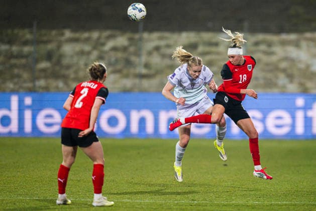 260303 Julia Hickelsberger-Füller of Austria during the FIFA Women s World Cup Qualifier football match between Austria and Norway on March 3, 2026 in Vienna. Photo: Marius Simensen BILDBYRAN COP 238 MM0059 austria bbeng dam FIFA World Cup, WM, Weltmeisterschaft, Fussball qualifier football fotball fotboll landskamp norge norway soccer vm-kval vm-kvalifisering kvinner vm-kvalik osterrike Copyright: MARIUSxSIMENSEN BB260303BB913