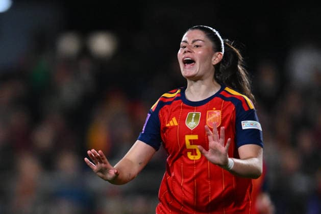Spain v Iceland, March 3, 2026, Castellon, Spain Maria Mendez of Spain reacts during the Women™s European Qualifiers for the FIFA Women™s World Cup 2027, League Phase MD1, football match played between Spain and Iceland at Estadio Castalia on March 03, 2026, in Castellon, Spain. Alex Nicodim Imago Images Copyright: xAlexxNicodimx