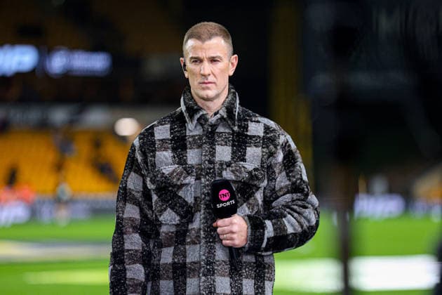 WOLVERHAMPTON, ENGLAND - March 03: Joe Hart presenting during the Premier League football match between Wolverhampton Wanderers and Liverpool at Molineux stadium on March 03, 2026 in Wolverhampton, England. (Photo by Natalie Mincher Sports Press Photo) Copyright: xNataliexMincher SPPx Sportspressphoto_SPR101213