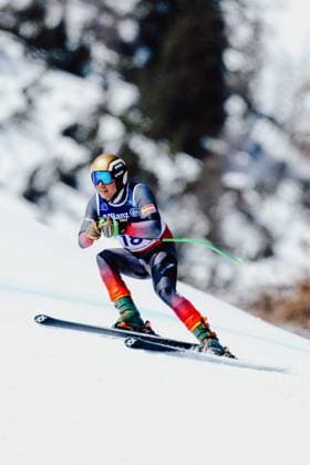 PARALYMPICS - Winter Paralympics Milano Cortina 2026 CORTINA D AMPEZZO,ITALY,04.MAR.26 - PARALYMPICS - Paralympic Winter games, Winterspiele,Spiele, Summer games Milano Cortina 2026, preview, paraski, downhill, training. Image shows Markus Salcher (AUT).  GEPAxpictures xMaticxKlansek