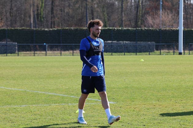 04.03.2026, xrekx, Fussball 2.Bundesliga, Karlsruher SC - Training v.l. Fabian Schleusener (Karlsruher SC) (DFL DFB REGULATIONS PROHIBIT ANY USE OF PHOTOGRAPHS as IMAGE SEQUENCES and or QUASI-VIDEO) Karlsruhe