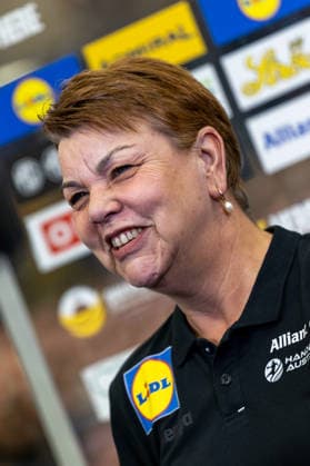 HANDBALL - EHF EURO Quali, AUT vs ESP VIENNA,AUSTRIA,04.MAR.26 - HANDBALL - EHF Women s European Championship, EM, Europameisterschaft qualification, OEHB international match, Länderspiel, Nationalmannschaft Austria vs Spain. Image shows head coach Monique Tijsterman (AUT).  GEPAxpictures xPhilippxBrem
