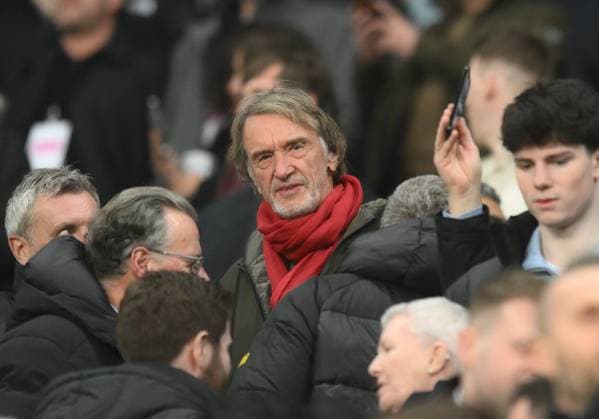 Sir Jim Ratcliffe owner of Manchester United, ManU Newcastle United v Manchester United, Premier League, Football, St James Park, Newcastle, UK - 04 Mar 2026Newcastle St James Park United Kingdom EDITORIAL USE ONLY No use with unauthorised audio, video, data, fixture lists, club league logos or live services. Online in-match use limited to 120 images, no video emulation. No use in betting, games or single club league player publications. Copyright: xRichardxLee Shutterstockx 16723964t