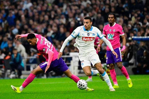 FOOTBALL : Olympique de Marseille VS Toulouse FC - Coupe de France - 04 03 2026 Mason Greenwood (OM) - Coupe de France match between Olympique de Marseille and Toulouse Football Club on Mars 4, 2026 at the Orange Velodrome Stadium in Marseille. MarseilleFrance  Copyright: xWilliamxCannarellax