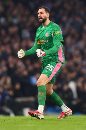 Gianluigi Donnarumma of Manchester City celebrtsws the 2nd goal scored by Rodri Manchester City v Nottingham Forest, Premier League, Football, Etihad Stadium, Manchester, UK - 04 Mar 2026Manchester Etihad Stadium United Kingdom EDITORIAL USE ONLY No use with unauthorised audio, video, data, fixture lists, club league logos or live services. Online in-match use limited to 120 images, no video emulation. No use in betting, games or single club league player publications.  Copyright: xPaulxCurrie Shutterstockx 16720019bj