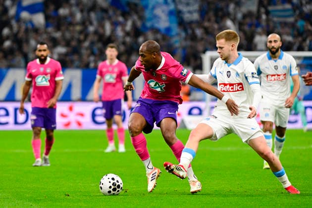 FOOTBALL : Olympique de Marseille VS Toulouse FC - Coupe de France - 04 03 2026 Djibril SidibÃ (Toulouse FC) - Coupe de France match between Olympique de Marseille and Toulouse Football Club on Mars 4, 2026 at the Orange Velodrome Stadium in Marseille. MarseilleFrance  Copyright: xWilliamxCannarellax