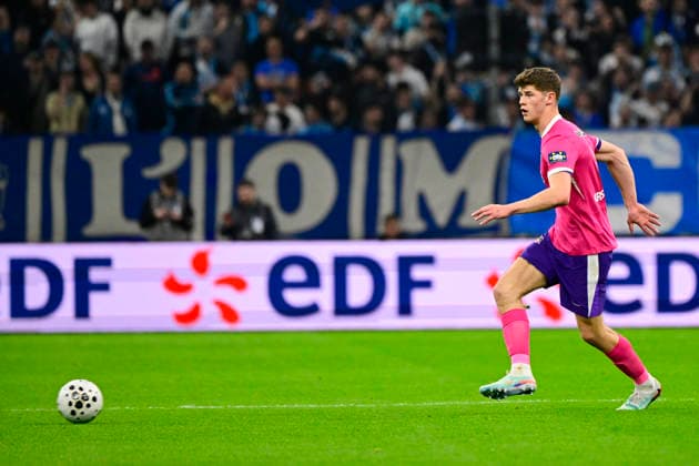 FOOTBALL : Olympique de Marseille VS Toulouse FC - Coupe de France - 04 03 2026 Charlie Cresswell (Toulouse FC) - Coupe de France match between Olympique de Marseille and Toulouse Football Club on Mars 4, 2026 at the Orange Velodrome Stadium in Marseille. MarseilleFrance  Copyright: xWilliamxCannarellax