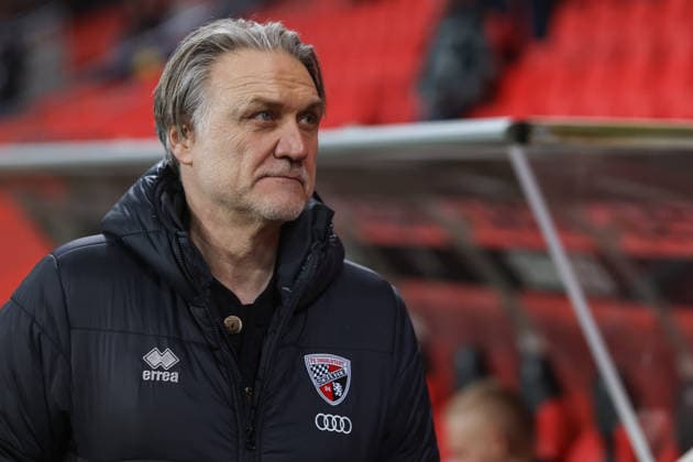 3. Liga; FC Ingolstadt 04 - MSV Duisburg; vor dem Spiel Geschäftsführer Dietmar Beiersdorfer (FCI) 3. Liga - FC Ingolstadt 04 Saison 2025 2026 MSV Duisburg *** 3 Liga FC Ingolstadt 04 MSV Duisburg before the match Managing Director Dietmar Beiersdorfer FCI 3 Liga FC Ingolstadt 04 Season 2025 2026 MSV Duisburg