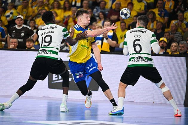 KIELCE 04.03.2026 MECZ 13. KOLEJKA LIGA MISTRZOW PILKA RECZNA MEZCZYZN SEZON 2025 2026 INDUSTRIA KIELCE - SPORTING LIZBONA --- MENS HALDBALL EHF CHAMPIONS LEAGUE SEASON 2025 2026 MATCH: INDUSTRIA KIELCE - SPORTING CLUBE DE PORTUGAL MICHAL OLEJNICZAK FOT. MICHAL TRZPIS 400MM.PL NEWSPIX.PL --- newspix.pl 