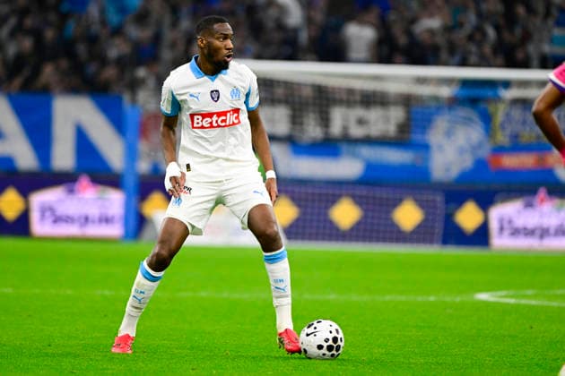 FOOTBALL : Olympique de Marseille VS Toulouse FC - Coupe de France - 04 03 2026 Geoffrey Kondogbia (OM) - Coupe de France match between Olympique de Marseille and Toulouse Football Club on Mars 4, 2026 at the Orange Velodrome Stadium in Marseille. MarseilleFrance  Copyright: xWilliamxCannarellax