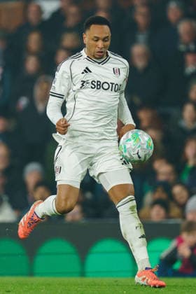 Fulham v West Ham United, Premier League Kenny Tete of Fulham during the Fulham v West Ham United Premier League match at Craven Cottage, London, England on 3 March 2026 Credit: Dylan Hepworth Every Second Media Editorial use only. All images are copyright Every Second Media Limited. No images may be reproduced without prior permission. All rights reserved. Premier League and Football League images are subject to licensing agreements with Football DataCo Limited. see https: www.football-dataco.com Copyright: xIMAGO EveryxSecondxMediax ESM-1839-0121 DylanxHepworthx xEveryxSecondxMediax