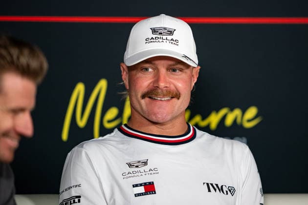 March 5, 2026, Melbourne, Victoria, Australia: VALTTERI BOTTAS - (FIN) - Cadillac Formula 1 Team during a press conference, PK, Pressekonferenz on Thursday at the Formula 1 Qatar Airways Australian Grand Prix 2026. F1 2026: Australian Grand Prix: Setup  - ZUMAf186 20260305_zsp_f186_038 Copyright: xJamesxForresterx