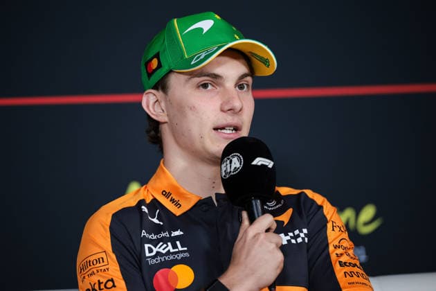 F1 - AUSTRALIAN GRAND PRIX 2026 PIASTRI Oscar (aus), McLaren F1 Team MCL40, portrait press conference, PK, Pressekonferenz during the Formula 1 Qatar Airways Australian Grand Prix 2026, 1st round of the 2026 Formula One World Championship, WM, Weltmeisterschaft from March 6 to 8, 2026 on the Albert Park Circuit, in Melbourne, Australia - MelbourneAustralia Copyright: xEricxAlonsox