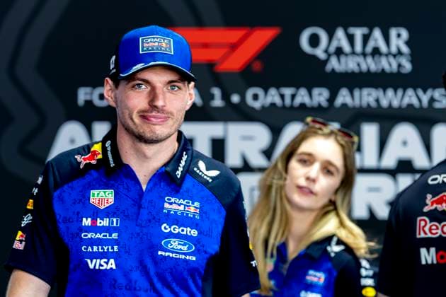 MELBOURNE - Formula 1 driver Max Verstappen of Oracle Red Bull Racing during a press conference, PK, Pressekonferenz at the Formula 1 Melbourne media day at Albert Park on March 5, 2025 in Melbourne, Australia. (Photo by DeFodi Images) -