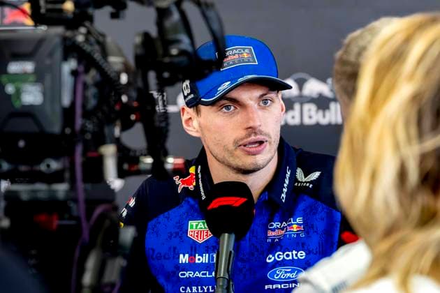 MELBOURNE - Formula 1 driver Max Verstappen of Oracle Red Bull Racing during a press conference, PK, Pressekonferenz at the Formula 1 Melbourne media day at Albert Park on March 5, 2025 in Melbourne, Australia. (Photo by DeFodi Images) -