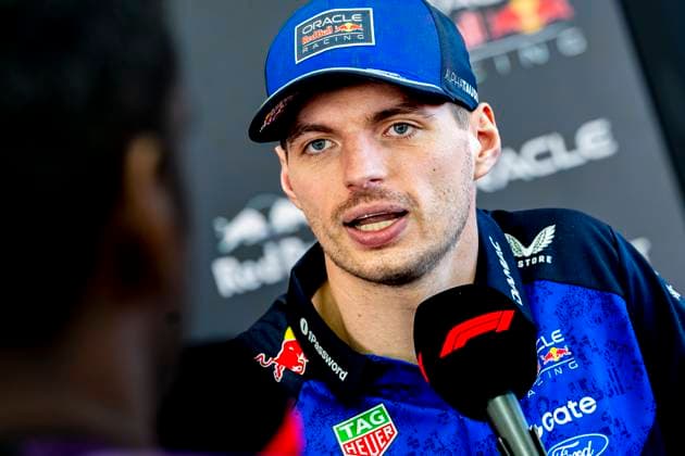 MELBOURNE - Formula 1 driver Max Verstappen of Oracle Red Bull Racing during the press conference, PK, Pressekonferenz at the Formula 1 Melbourne media day at Albert Park on March 5, 2025 in Melbourne, Australia. (Photo by DeFodi Images) -