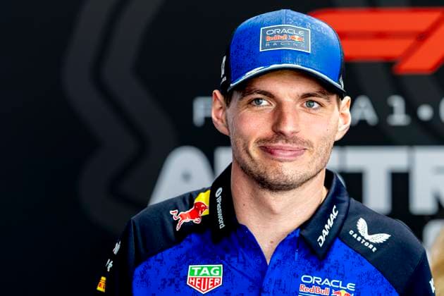 MELBOURNE - Formula 1 driver Max Verstappen of Oracle Red Bull Racing speaks at the press conference, PK, Pressekonferenz during the Formula 1 Melbourne media day at Albert Park on March 5, 2025 in Melbourne, Australia. (Photo by DeFodi Images) -