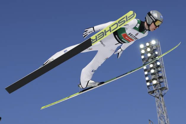 LKS 20260305 Jens Luraas Oftebro of Norway competes in men s HS130 Provisional Competition Round of Nordic Combined at the FIS Nordic World Cup Lahti Ski Games in Lahti, Finland, on March 5, 2026. - PETRI KORTENIEMI Lahti Finland dGoV_91BQsE  Copyright: xPetrixKorteniemix dGoV_91BQsE