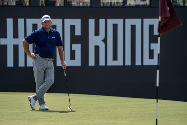 HONGKONG LIV-GOLF Professional Golfer, Graeme McDowell during a game in Fanling Golf Course where LIV Golf Hong Kong is being held in Hong Kong, March 5, 2026. NEXPHER Vernon Yuen HONG KONG