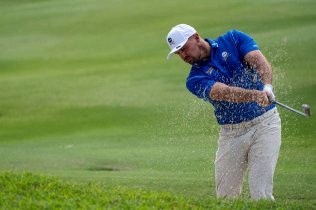 HONGKONG LIV-GOLF American professional golfer, Bryson DeChambeau during a game in Fanling Golf Course where LIV Golf Hong Kong is being held in Hong Kong, March 5, 2026. NEXPHER Vernon Yuen HONG KONG