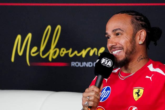 FORMULA ONE AUSTRALIAN GRAND PRIX 2026 Lewis Hamilton 44(GBR) Ferrari in a press conference, PK, Pressekonferenz during the Formula 1 Qatar Airways Australian Grand Prix 2026, 1st round of the 2026 Formula One World Championship, WM, Weltmeisterschaft from March 6 to 8, 2026 at the Albert Park Circuit, Melbourne, Australia. Credit: Robbie Hoad Every Second Media Editorial use only. All images are copyright Every Second Media Limited. No images may be reproduced without prior permission. Copyright: xIMAGO EveryxSecondxMediax ESM-1841-0105 RobbiexHoadx xEveryxSecondxMediax