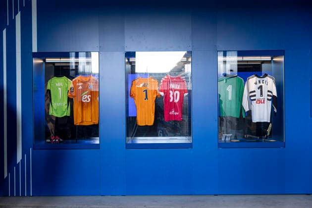 FOOTBALL : visite des coulisses et du parcours musÃ al du Stade de la Meinau Strasbourg - 05 03 26 Racing Strasbourg lancement de son Stadium Tour une visite des coulisses et du parcours musÃ al du Stade de la Meinau Marc Keller (prÃ sident du Racing)  Copyright: xelyxandroxcegarrax