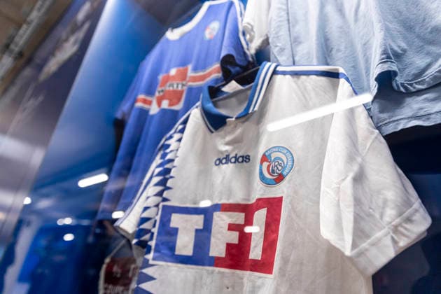 FOOTBALL : visite des coulisses et du parcours musÃ al du Stade de la Meinau Strasbourg - 05 03 26 Racing Strasbourg lancement de son Stadium Tour une visite des coulisses et du parcours musÃ al du Stade de la Meinau Marc Keller (prÃ sident du Racing)  Copyright: xelyxandroxcegarrax