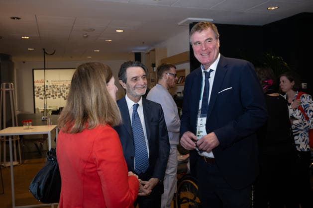 Invitation Consulate General - Millano Cortina 2026 Winter Paralympics: Day -1 Invitation Consulate General - Milano Cortina 2026 Winter Paralympics: Day -1 MILANO, ITALY - MARCH 5: Viale Francesco Restelli, 8 Consul General Ms Susanne Welter invited the Team Germany Paralympics based in Milano. The German Para Ice hockey, Eishockey Team and honorable members to Team Germany Paralympics have taken part. WELTER, Susanne (Consul General Germany), regional president of Lombardia and MICHELS, Hans-Joerg (President NPC Germany) (Photo by RALF KUCKUCK) Copyright 2026 Ralf Kuckuck
